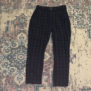 Hollister Plaid Pants